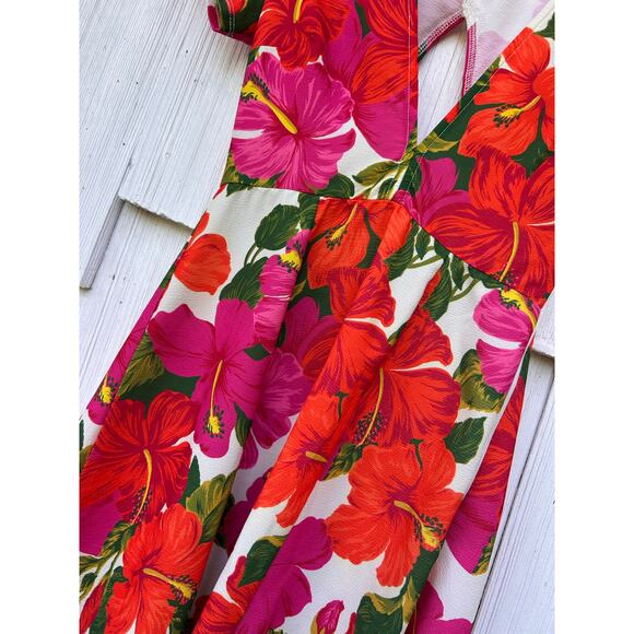 Show Me Your Mumu Ibiza Mini Tropical Dress in Bahama Mama Small - Picture 5 of 8